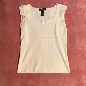 Express Short-Sleeve Sweater Top